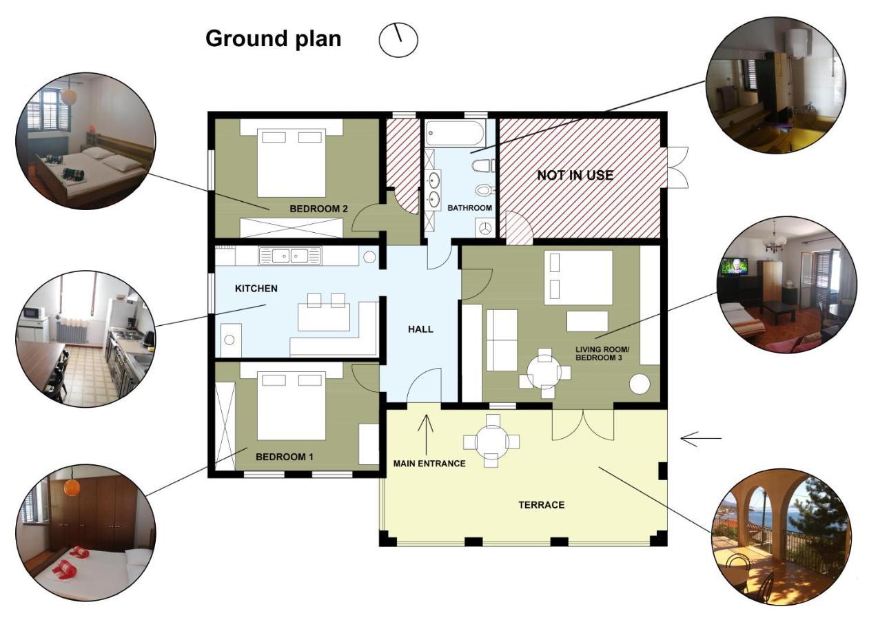 Apartment Franjo 塞尼 外观 照片